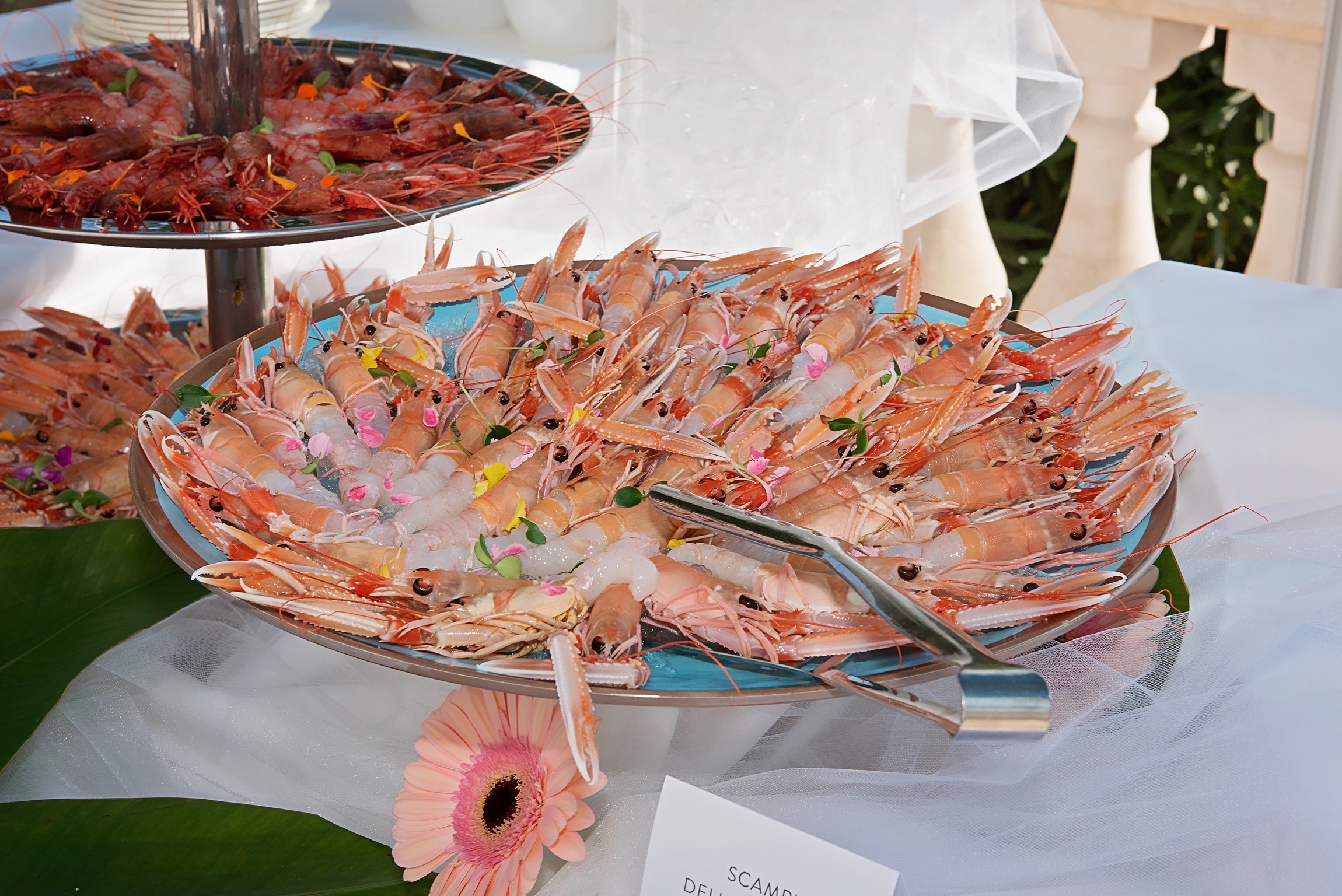 Cucina sofisticata per matrimoni al Ristorante Amarmio dell'Hotel Casa Bianca al Mare